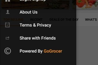 supermarket app demo for you and grow own business