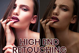 do high end retouching on your pictures