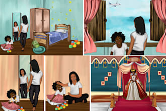 do african american children covers and book illustration