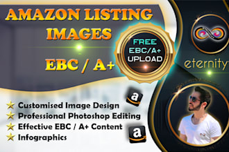 do effective amazon listing images, infographics, ebc