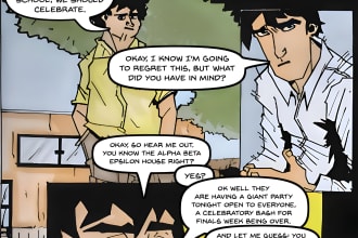 letter your comic pages