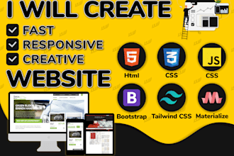 develop or redesign websites using tailwind css