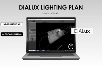 do lighting design and lux calculations with dialux evo