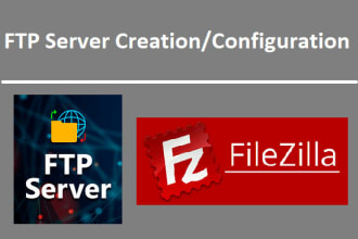 create or configure ftp or sftp server using filezilla