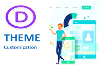 create responsive wordpress website using divi theme
