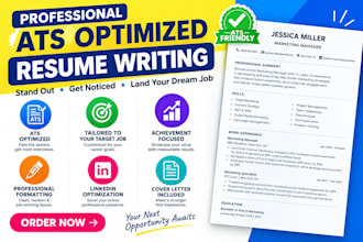 write professional executive level ats resume to get noticed