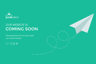 design a creative coming soon page for your website