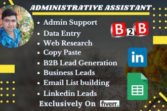 be your administrative assistant for admin support