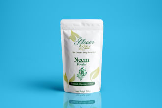 design or redesign all types of label, pouch or bag and box packaging
