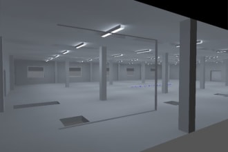study the interior and exterior lighting of your building