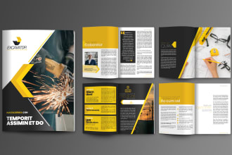design a brochure, booklet or catalog