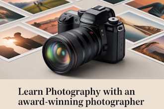 teach photography online with custom lessons to improve in 2 weeks