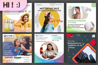 design awesome social media posts for you