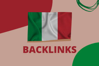 premium italian SEO backlinks high da links