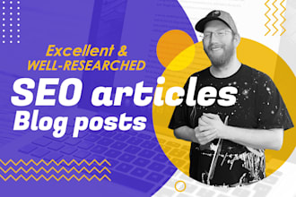 write blog posts or articles for your site