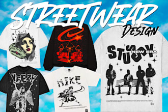 create unique streetwear designs