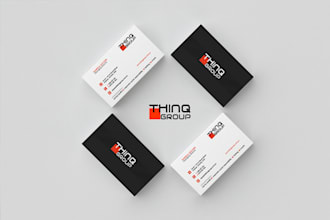 design clean business card