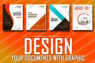 design your document with graphic