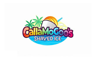 design shaved ice logo