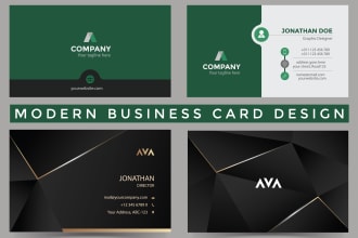 do professional business card and elegant stationary items
