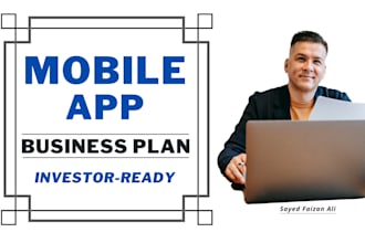 draft an IT startup or mobile app business plan