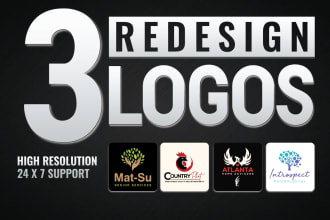 do modify, enhance, edit, redesign vectorize your logo