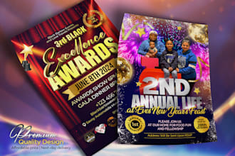 design a4, a5 flyers for small businesses, and startup flyers within 24hrs