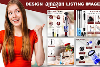 design stunning amazon product listing images