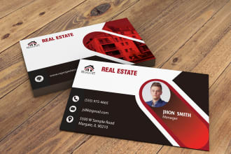 create professional modern, minimalist, luxury business card design