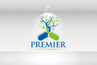 design medical and pharmacy logo for your brand
