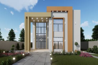 do 3d modeling sketchup and lumion render