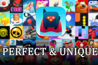 create a customized perfect mobile app game icon
