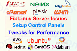 setup and fix cpanel, cloudlinux, linux server issues