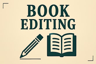 proofread and edit your book