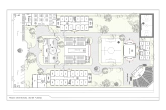 do master plan  site plan and plot plan