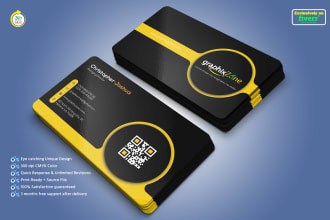 do stunning business cards, visiting cards and name cards