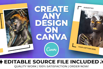 create any design on canva