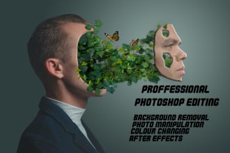 do proffessional photoshop editing and photo manipulation for you