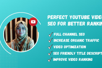 be your youtube video SEO expert