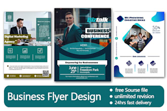 design a unique flyer for your business