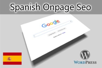 do spanish onpage SEO optimization for your site