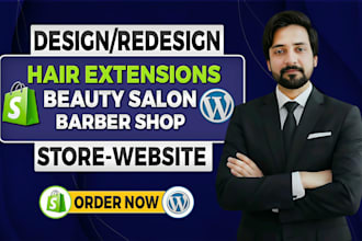 build a beauty salon, barber shop, spa, nail, and hair extensions website