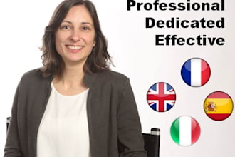 proofread your texts in french and spanish