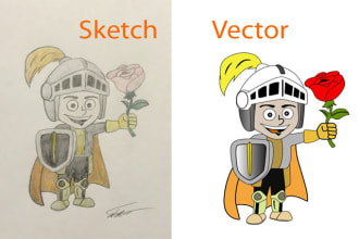 vectorize, redraw logo, convert drawing to vector  file ai,svg,png,jpg