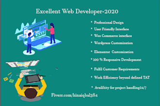 excellent web developer 2021