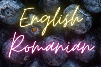 translate english to  romanian and romanian to english