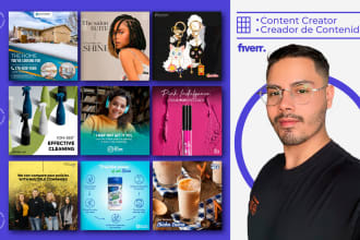 be your content creator for your social media