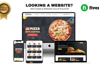 build a restaurant website with ordering system