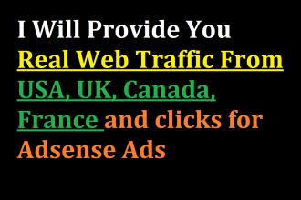increase your web traffic of your website for getting adsense approval