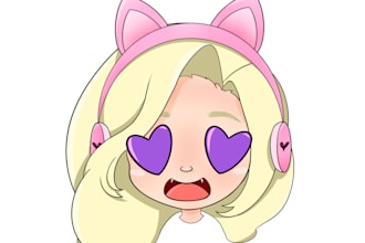 create cute custom twitch emotes